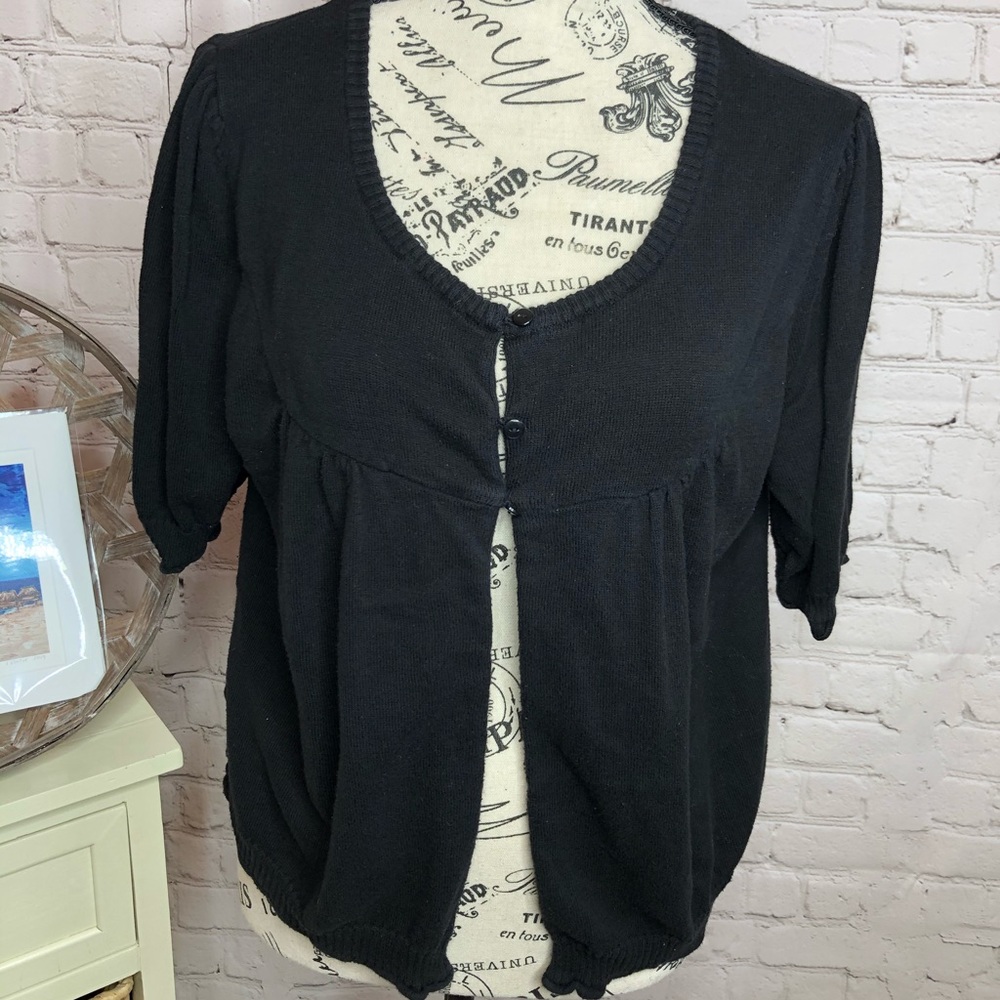 Faded Glory Short Sleeve Shrug